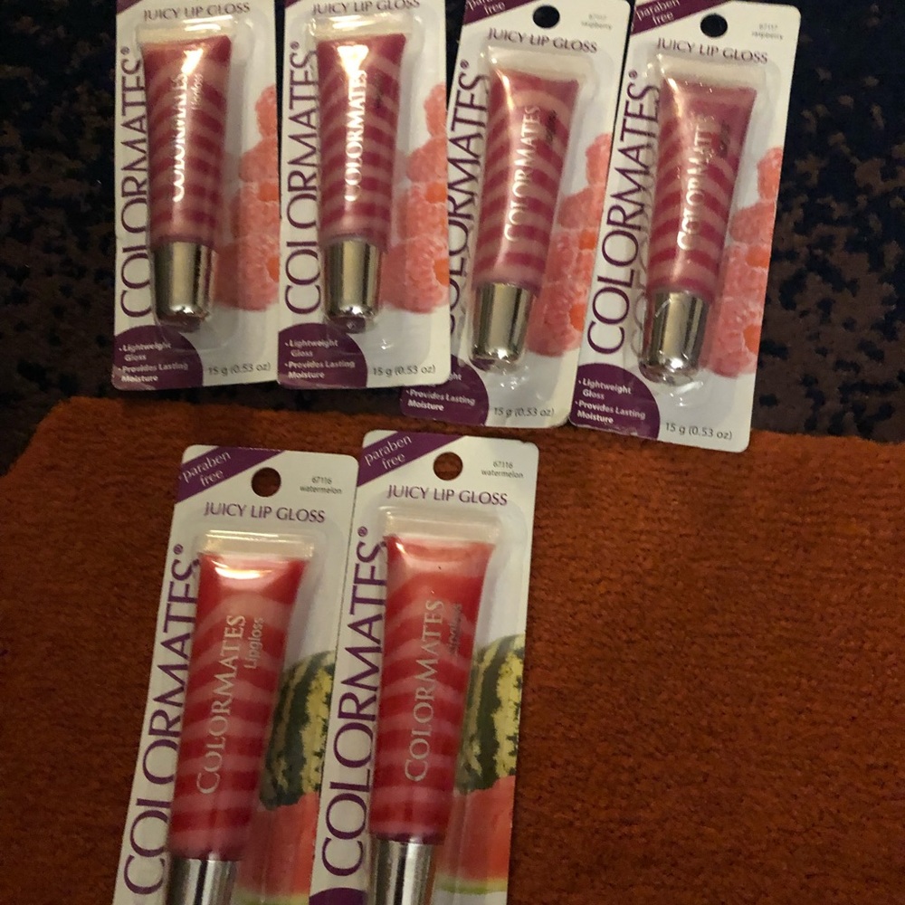 COLORMATES Swirl Raspberry Juicy Lipgloss 67117 & Watermelon & Lipstick